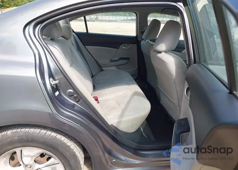 2013 Honda Civic Lx из США, поврежденный, VIN 19XFB2F53DE010022